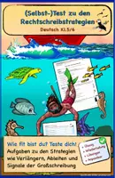 Vorschau - Arbeitsblätter - (Selbst-)Test zu den Rechtschreibstrategien - Deckblatt