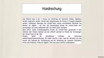 Vorschau - Fördermaterial/Inklusion - Im Land der Wortarten - Deutschwand Nomen, Adjektive, Verben - Seite 2