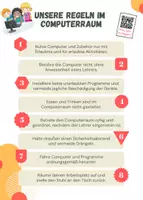 Vorschau - Arbeitsblätter - Erarbeitung von Regeln im Computerraum (inkl. Video) - Seite 3