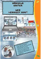 Vorschau - Stundenentwürfe - interaktive Hörspur Winter: Wer vermisst Mimi - Deckblatt