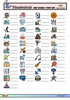 Vorschau - Unterrichtsreihen - Juego de la FOCA + hoja de vocabulario - AFICIONES - Tiempo libre - Seite 2