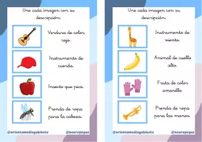 Vista previa - Hojas de trabajo - RECOPILACION- TARJETAS DE COMPRENSION LECTORA - página 3