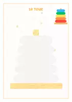 Aperçu - Feuilles d'exercices - livret sensoriel inspiré Montessori - Page 2