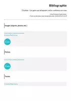 Aperçu - Affichage - Citation - Les gens qui attaquent votre confiance en vous - Page 1