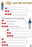 Vorschau - Arbeitsblätter - Übung "Welche Tiere magst du?" Tiere auf dem Bauernhof - gerne, lieber, am liebsten - DaZ / DaF / DaZ - Seite 2
