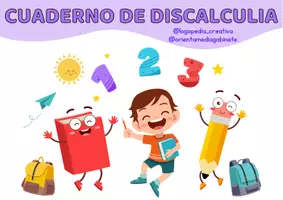 Vista previa - Hojas de trabajo - CUADERNO DE EJERCICIOS EDICIÓN DISCALCULIA - Portada