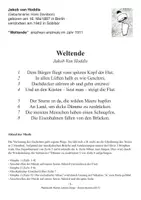 Vorschau - Arbeitsblätter - WELTENDE - Jakob van Hoddis - Rainer Johann Gross (GLOTTEFF) - Seite 3