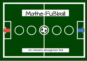 Vorschau - Spiele - Mathe-Fußball: Trikots und interaktives Spielfeld - Deckblatt