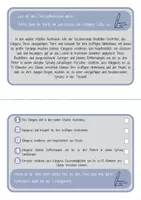 Vorschau - Arbeitsblätter - Lesetraining DaZ Wendekarten Leseförderung Lesespiel Grundschule 2. & 3. Klasse mit Lösungskarte - Seite 1