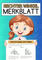 Vorschau - Poster - Rechter Winkel Merkblätter (Mathe Klasse 4 Geometrie) - Deckblatt