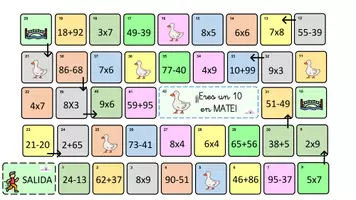 Vista previa - Juegos / Gamificación - OCA DE LAS OPERACIONES MATEMÁTICAS - Portada
