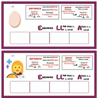 Vista previa - Refuerzo / NEE / Materiales de apoyo - TARJETAS HIATOS Y DIPTONGOS - página 3