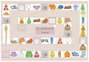 Vorschau - Stationenlernen - Les vêtements Spielfelder Kleidung - Seite 3