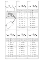 Vorschau - Arbeitsblätter - Kleines Materialpaket zum Einmaleins (1x1) - Seite 2