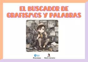 Vista previa - Refuerzo / NEE / Materiales de apoyo - EL BUSCADOR DE GRAFISMOS Y PALABRAS - página 1