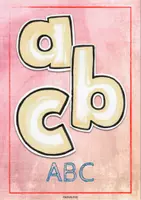 Vorschau - Poster - Buchstabenweg Aushänge + Wimpelkette - Seite 1