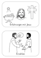 Vorschau - Arbeitsblätter - Die Entstehung der Bibel - mit Tafelmaterial/Bodenbild und Arbeitsblatt - Seite 3