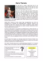 Vorschau - Arbeitsblätter - Maria Theresia und Joseph II - Arbeitsblatt mit Infotext und Fragen - Seite 1