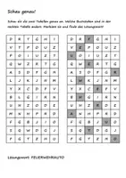 Vorschau - Arbeitsblätter - Schau genau - Grossbuchstaben (2-fach differenziert) - Seite 1