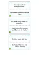 Vorschau - Spiele - Deutsch Lesespiel ohne sprechen Klasse 2 3 Winter - Seite 3