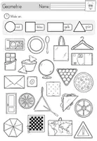 Vorschau - Arbeitsblätter - Lernwerkstatt - Geometrische Formen / Ebene Figuren 2D - Geometrie für Klasse 1/2 - Seite 2