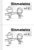 Vorschau - Arbeitsblätter - Miniheft 1x1 "8er Reihe" (Einmaleins) - Seite 1