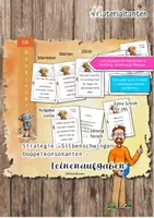 Vorschau - Fördermaterial/Inklusion - RS-Strategeien: Übungskarten Doppelkonsonant - Deckblatt