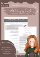 Vorschau - Arbeitsblätter - Drogen, Sucht & Abhängigkeit: Selbsttest - bin ich abhängig? - Deckblatt