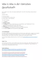 Vorschau - Unterrichtsreihen - 11. Who is Who in der römischen Gesellschaft - Seite 2