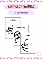 Vista previa - Manualidades / Dibujos para colorear - CARNIVAL SYMMETRIES - 10 pictures - Portada