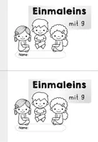 Vorschau - Arbeitsblätter - Miniheft 1x1 "9er Reihe" (Einmaleins) - Seite 1