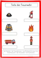Vorschau - Unterrichtsreihen - Feuerwehr Werkstatt Sachunterricht Klasse 3 Klasse 4 - Seite 1