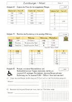 Vorschau - Test - Klassenarbeit Zuordnungen mit Lösungen 7. Klasse - Seite 3