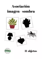 Vista previa - Juegos / Gamificación - Agnosias. Asociación sombra (dibujos) - Portada