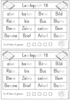 Vorschau - Arbeitsblätter - Leseteppiche (nach Jo-Jo) - Seite 2