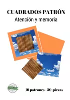 Vista previa - Juegos / Gamificación - CUADRADOS-PATRÓN atención y memoria - Portada