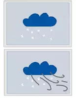 Vorschau - Präsentationen/Tafelbilder - Weather- Flashcards - Seite 3