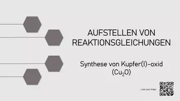 Vorschau - Präsentationen/Tafelbilder - Aufstellen von Reaktionsgleichungen - Kupfer(I)-oxid - Seite 2
