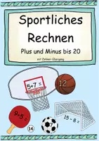 Vorschau - Spiele - Mathe-Olympiade: Plus und Minus bis 20 mit Zehnerübergang - Deckblatt