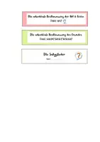 Vorschau - Mal- und Bastelvorlagen - Satzglieder Fächer zum Ausschneiden - Seite 3
