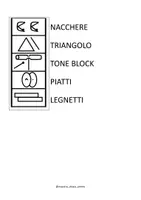 anteprima - Altro tipo di materiale - Passu torrau - spartito per body percussion e percussioni - Pagina 3