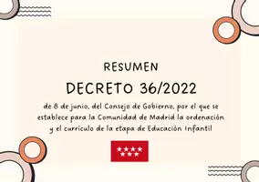 Vista previa - Para docentes: organización, planificación y formación - Decreto 36/2022 Ed. Infantil Comunidad de Madrid - Portada