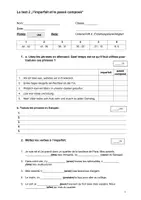 Vorschau - Arbeitsblätter - Materialpaket Französisch Passé composé - Seite 2