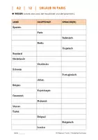Vorschau - Unterrichtsreihen - A2-Kurs: Urlaub in Paris/ Europa/ Meinung äußern/ Superlativ (Lektion 12) - Seite 3