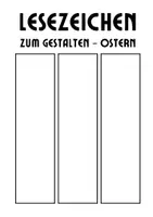 Vorschau - Mal- und Bastelvorlagen - Lesezeichen - Ostern - Seite 2