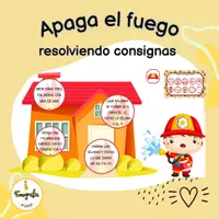 Vista previa - Juegos / Gamificación - Apaga el fuego resolviendo consignas - Portada