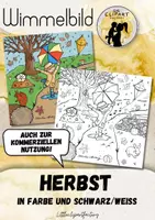 Vorschau - selbst erstellte Cliparts/Grafiken - Wimmelbild Herbst - Jahreszeiten - Deckblatt