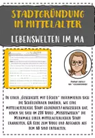 Vorschau - Arbeitsblätter - BUNDLE Lebenswelten im Mittelalter / Mittelalter - Seite 2