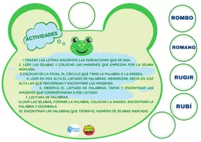 Vista previa - Hojas de trabajo - JUGAMOS CON LA LETRA R - página 3