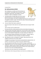 Vorschau - Test - Kurzgeschichte: "Der Weihnachtshund" (Text), Klasse 5 - 7 (Weihnachten, Wünsche, Tierliebe, Rücksicht, Familie) - Seite 1